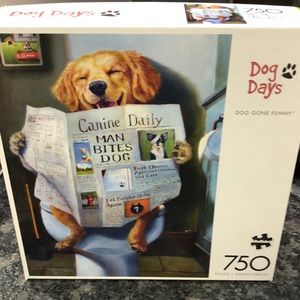 Dog Days Puzzle 750 pieces